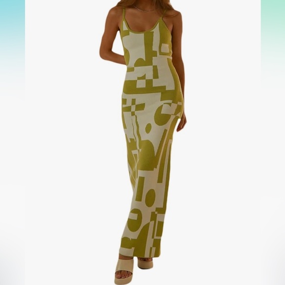 Amazon Dresses & Skirts - NWOT - Abstract Patterned Maxi Dress